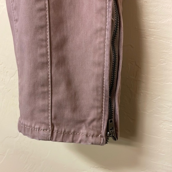 WHBM Washed Mauve Pink Skimmer Jeans 8 - Picture 8 of 10